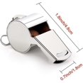 thumbnail image 4 of Stainless Steel Super Loud Sports Whistle With Lanyard, 4 of 5