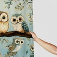 thumbnail image 3 of Patifu Owls Washable Shower Curtain 100% Polyester Home Bathroom Decoration with Hooks 69"x72, 3 of 7