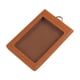 thumbnail image 3 of Estuche vertical de cuero PU de doble cara para porta credencial de identificación, ideal para viajes, compras escolares, 3 of 9
