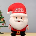 thumbnail image 4 of hirigin Christmas Santa Claus Plush Toys Lovely Soft Stuffed Toys Doll Christmas Hat Decorations Holiday Party Gifts, 4 of 8