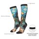thumbnail image 4 of Balery Whimsical Cats Night Cafe Calcetines novedosos Calcetines deportivos Calcetines hasta la rodilla Calcetines de algodón Calcetines originales y geniales, 4 of 6