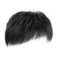thumbnail image 2 of yotijay Human Hair Toupee Clip Men Short Toppers Hairpiece for Party Covering White Loss, 2 of 9