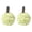 Cyan, variant on 2Pcs Bathing Flower Foaming Sponge Bubble Wisp for Body Soft Shower Mesh Ball