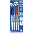 thumbnail image 3 of (5 pack) EXPO Vis-a-vis Wet-Erase Overhead Markers, Fine Point, Assorted, 4 Count (16074), 3 of 10