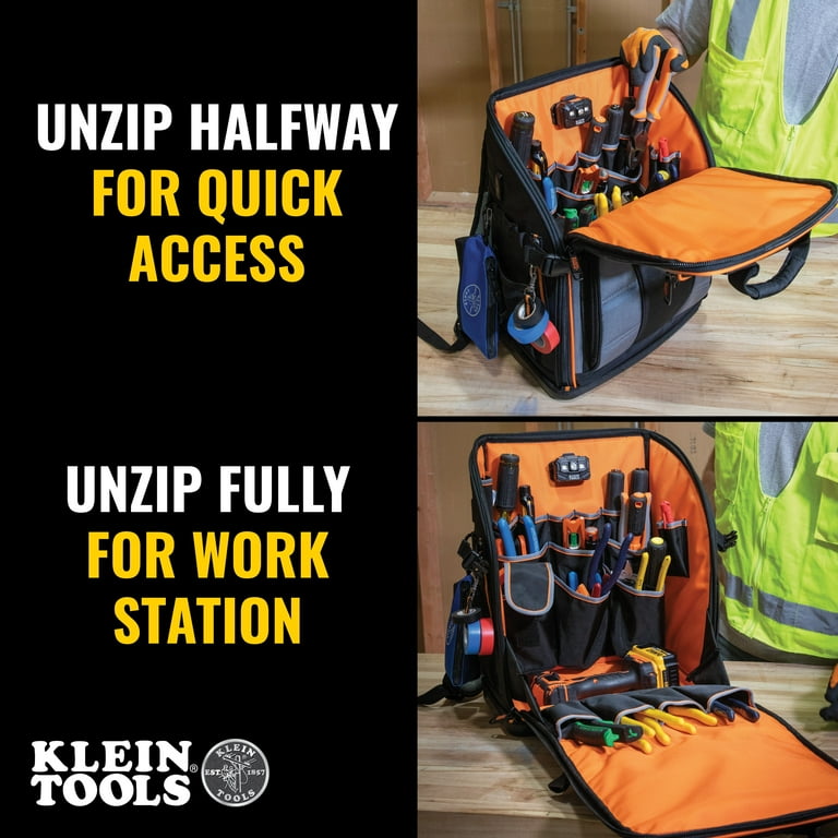 Klein Tools Tool Station Pro Backpack - Walmart.com