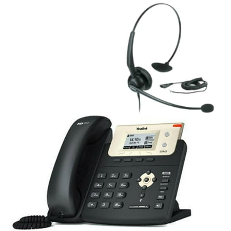 Yealink SIP-T21P-E2 with YHS 33 Entry Level IP Phone with POE with
