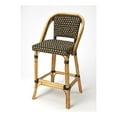 thumbnail image 1 of Butler Specialty Company Lila 28" Rattan Bar Stool in Dark Brown, 1 of 7