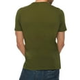thumbnail image 2 of Big Size Adventure Is Calling Graphic Design Deluxe Jersey T-Shirt - Army Green XL, 2 of 4