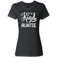 thumbnail image 3 of Inktastic Gift for Aunts | One of a Kind Auntie (white) Women's T-Shirt, 3 of 5