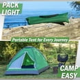 thumbnail image 5 of 2-Person Dome Tent – Easy Set Up Shelter with Rain Fly and Carrying Bag for Camping, 5 of 8