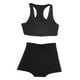 thumbnail image 2 of Ropa deportiva femenina a escala 1/6, disfraz, moda, ideal como regalo deportivo. Negro, 2 of 9