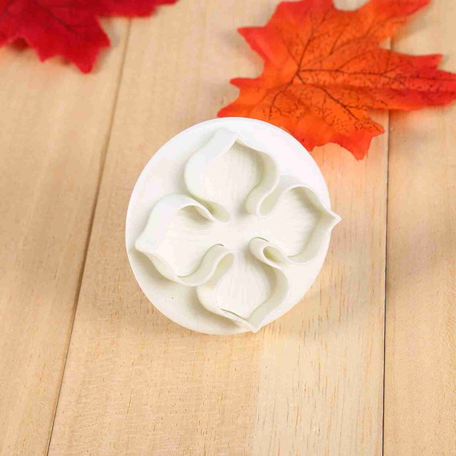 Kit de decoracia de manualidadas con fondant de flores, crea flores profesionales, 46 piezas para decoradores de pasteles