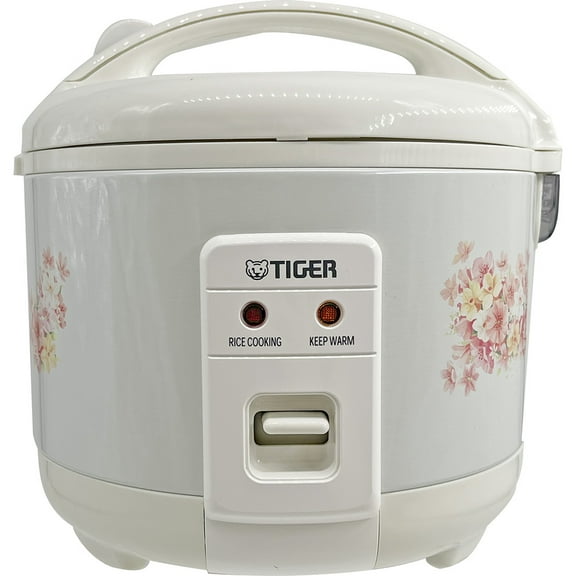 Tiger Rice Cooker/Warmer Floral Design, 3 Cups
