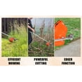 thumbnail image 5 of Floseru 52cc Weed Eater Gas Powered, 2 in 1 Gas String Trimmer, Weed Wacker, Heavy Duty Weed Wacker, Upgraded 2200w/8500rpm Engine Brush Cutter, 3 Days Delivery from USA, 5 of 9