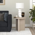 thumbnail image 3 of Evelyn&Zoe Anders 20" Wide Round Side Table, Alder White, 3 of 7