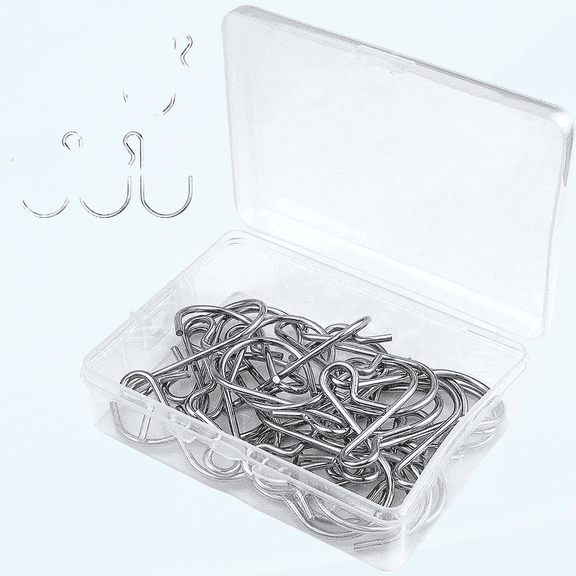 Metal Mini Gutter Hang Hooks Christmas Lights Ornament Hook Weatherproof Light Clips Hooks for Hanging Xmas Decoration Outside String Lights, Art Craft Display, Party Decorations (30 Pcs)