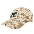 thumbnail image 4 of Toptie Tactical Hat Constructed Operator Baseball Cap Trucker with Loop Patches-Digital Desert, 4 of 8