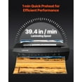 thumbnail image 4 of VEVOR Machine à Laminer Laminateur Froid et Chaud pour Max Format A3 Épaisseur 3-10 mil, 4 of 9