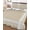 Beige, Oatmeal, Sand, Ivory, variant on Full Size Quilt Bedding Set, Black Gray Grid Reversible Summer Quilt 3 Pieces, Modern Minimalist Striped Pattern Lightweight Bedspreads Coverlets with 2 Pillow Shams for All Seasons
