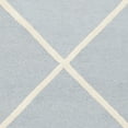 thumbnail image 6 of SAFAVIEH Cambridge Kennedy Geometric Wool Area Rug, Light Blue/Ivory, 8' x 10', 6 of 7