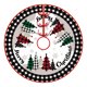 thumbnail image 2 of Christmas Tree Skirt | Decorative Sequin Holiday Base Cover for Xmas Tree | Durable Printed Fabric | Easy Installation & Storage | Festive Home Office Decor | 1 Piece | Classic Ornament Style, 2 of 7