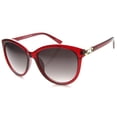 thumbnail image 4 of Womens Semi-Rimless Sunglasses With UV400 Protected Gradient Lens 9965, 4 of 4
