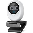 thumbnail image 1 of 4K Webcam for Streaming, World’s 1st Dual-Camera AI-Powered 4K Camera w/AI Autofocus, 3 Mics Array&3 Sound Modes, USB Webcam with Clip, Great for Streaming, Desk Setup and Creative Gifts, 1 of 9