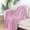 AB18_Pink, variant on Djunllk Throw Blanket - White Microfiber Ultimate Cozy Soft Blanket, Breathable Fluffy Blanket All Season Use, 27.5" x 39.3"