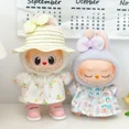 thumbnail image 2 of Precioso para muñeca Labubu de 15-17cm, accesorios, Ropa, traje de verano, sombrero de paja, lazo, vestido bonito, Ropa de moda, 2 of 5