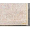 thumbnail image 7 of Unique Loom Medici Collection Area Rug - La Rambla (2' 7" x 10' Runner Light Blue/Beige), 7 of 7