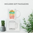 thumbnail image 4 of CTDream Funny Quirky 11oz. Ceramic Coffee Tea Mug Gag Gift, Nacho Average School Nurse, 1-Pack, Spanish Themed Birthday Christmas Gift Ideas Coworker Him Her, Includes Gift Box, 4 of 7