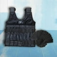 thumbnail image 3 of Chaleco Acolchado DYNWAVEMX Chaleco Ponderado Negro Ajustable Talla Inconfundible, 3 of 6