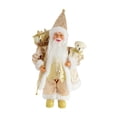 thumbnail image 2 of Colección de adornos de figuras de Papá Noel navideño Figura de Papá Noel de pie para ¡Agárrate fuerte!, 2 of 9