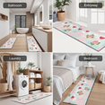 thumbnail image 5 of Pioneer Flower Floral Print Pattern Kitchen Rugs Sets Of 3,Kitchen Runner Rugs Non Skid Washable,Decorative Kitchen Floor Mats for Kitchen,Sink,Laundry,17X30 Inch + 17X47 Inch + 17X59 Inch, 5 of 6