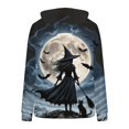 thumbnail image 5 of ersvoioy Halloween Hoodies for Women Long Sleeve Drawstring Cute Print Oversized Soft Fleece Hooded Sweatshirts Fall Winter Parties Clothes, 5 of 5