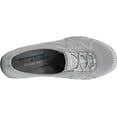 thumbnail image 3 of Skechers Women's Breathe Easy-A Look Sneaker, Grey/Aqua 8 W, 3 of 5