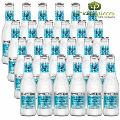 Fever Tree Eau Tonique Méditerranéenne en Verre 200ml/6.76 oz (24/caisse)