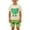 Green 2, variant on Girls Summer Shorts Set 2 Piece Cotton Clothes Outfits Cute Short Sleeve T-shirt & Shorts Sets Pink 6-7Years