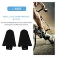 thumbnail image 6 of Mobutofu Shoe Cleat Cover 1 Pair Black Rubber for Cycling Pedal 3.9X2.7X0.6In, 6 of 8