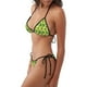 thumbnail image 2 of Fotbe Kiwi and Avocado Traje de Baño para Mujer de Dos Piezas – Bikini Sexy de Tirantes Tipo Halter con Diseño Triangular, 2 of 6