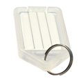 thumbnail image 4 of 10pcs Plastic Transparent Clamshell Key Tag Classification Label, 4 of 8