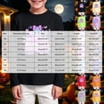 thumbnail image 4 of Gubotare Baby Tshirt Boys Kids Boys T Shirts Casual Long Sleeve Color Block Tops Crewneck Loose Basic Tees 3T 4T (Purple,3-4 Years), 4 of 5