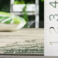 thumbnail image 4 of SAFAVIEH Courtyard Christabella Botanical Indoor/Outdoor Area Rug, Beige/Green, 5'3" x 7'7", 4 of 8