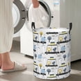 thumbnail image 5 of Lsque Lion Hippo Elephant On The Car Pattern Laundry Hamper Basket, Tall Woven Rope Hamper Basket for Clothes, Lightweight Storage Basket, Collapsible Waterproof-Medium, 5 of 6
