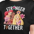thumbnail image 3 of Disney Princess - Stronger Together Group - Toddler And Youth Short Sleeve Graphic T-Shirt, 3 of 5