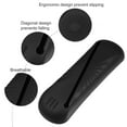 thumbnail image 3 of Unique Bargains 1Pc Travel Makeup Bag Makeup Organizer Bag Silicone Portable Black, 3 of 7