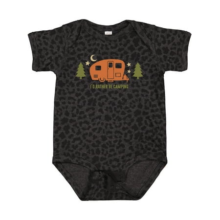 

Inktastic Rather Be Camping C3 Gift Baby Boy or Baby Girl Bodysuit