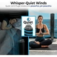 thumbnail image 4 of Comfort Zone 42 in. Tower Fan, Remote, 5 Speed, Timer, Wi-Fi, 4 of 7
