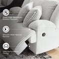 thumbnail image 5 of Signature Design by Ashley Top Tier Whitewash Recliner, 5 of 8