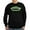 Black, variant on CafePress - Pickle University Sweatshirt (Dark) - Classic Crew Neck Sweatshirt